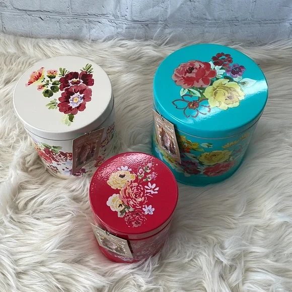 The Pioneer Woman Metal Canister Set